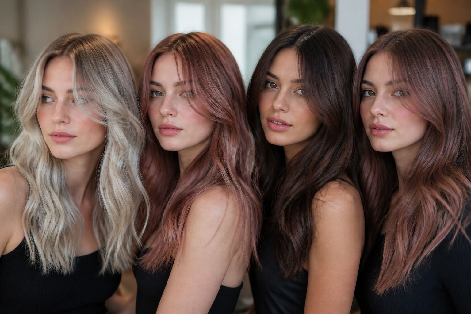 Cool Summer Hair Color Ideas: From Ash Blonde to Rose Brown
